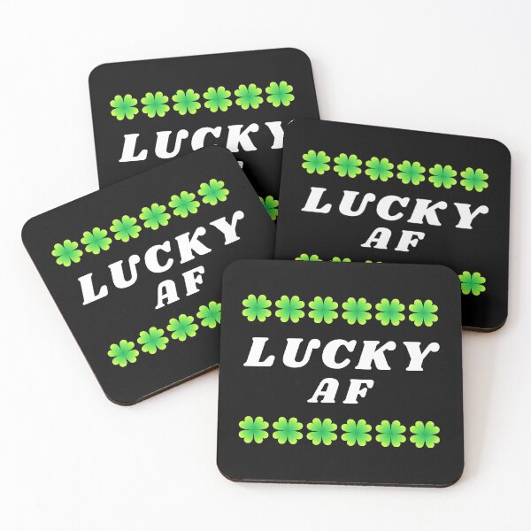 Item preview, Lucky AF - Funny St Patricks Day 2 designed and sold by AnyKitty.