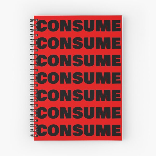 Item preview, CONSUME designed and sold by Urban-Lettering.
