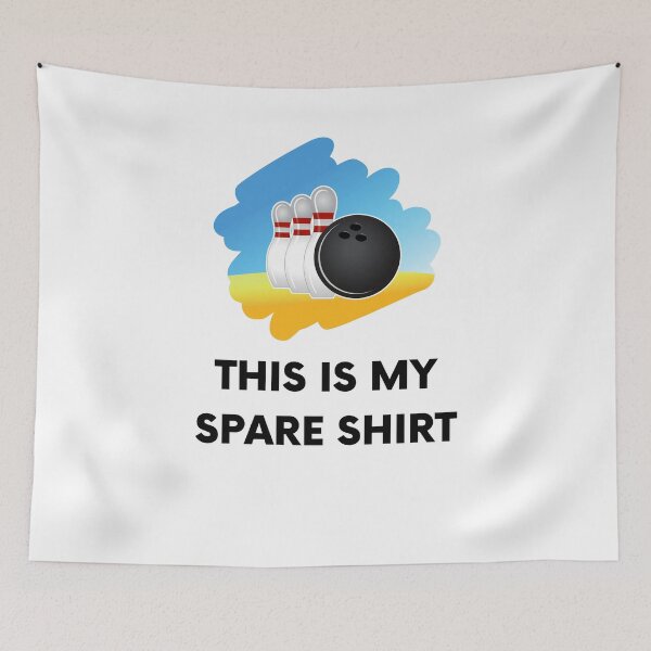 Item preview, Spare Funny Bowling League Team Fun Pun Family designed and sold by Emerg-Apparel.