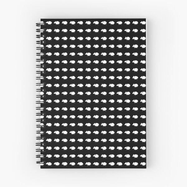 Item preview, White Sheep on Black Background #1 designed and sold by Reinder Nijhoff.