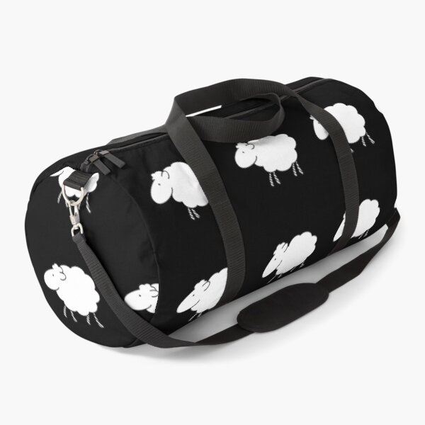 Item preview, White Sheep on Black Background #3 designed and sold by Reinder Nijhoff.