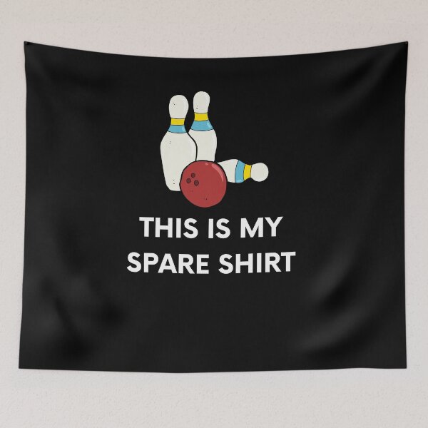 Item preview, Spare Funny Bowling League Team Fun Pun Family designed and sold by Emerg-Apparel.