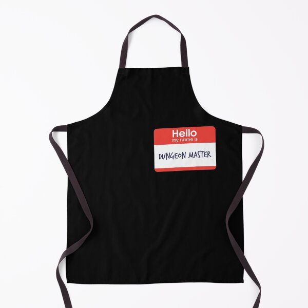 Item preview, Hello My Name is Dungeon Master designed and sold by DoodleDashCollective.