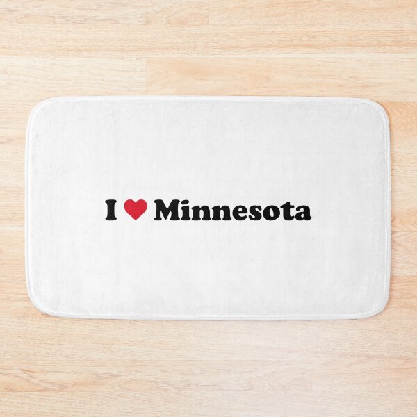 Item preview, I Love Minnesota designed and sold by Novel Gifts.