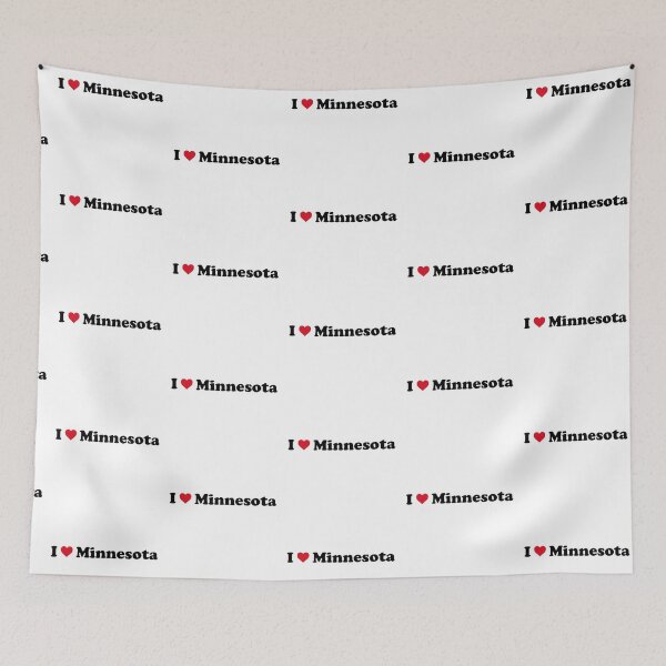 Item preview, I Love Minnesota designed and sold by Novel Gifts.