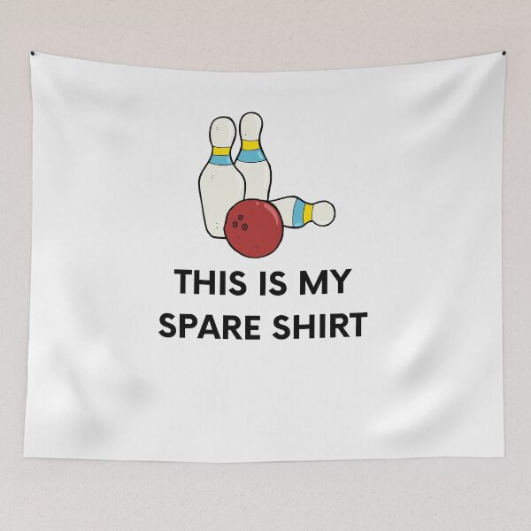 Item preview, Spare Funny Bowling League Team Fun Pun Family designed and sold by Emerg-Apparel.