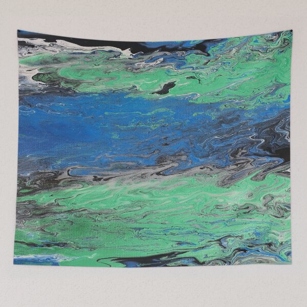 Item preview, GALATHI Water Ocean Blue Painting - Painting designed and sold by Galathi Designs.