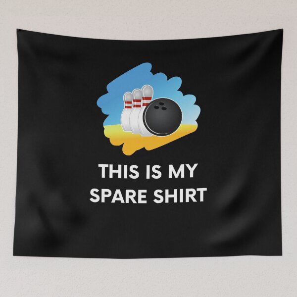 Item preview, Spare Funny Bowling League Team Fun Pun Family designed and sold by Emerg-Apparel.