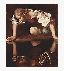 SCENE Caravaggio, Narcissus Photographic Print