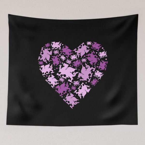 Item preview, Wales Love Heart Welsh Dragon Valentines Saint Dwynwen Day designed and sold by juvajay.