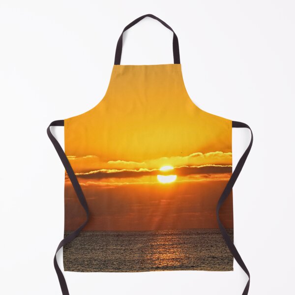 Item preview, Sunset at Sea Seascape Cloudy Sky designed and sold by Anna Lemos.
