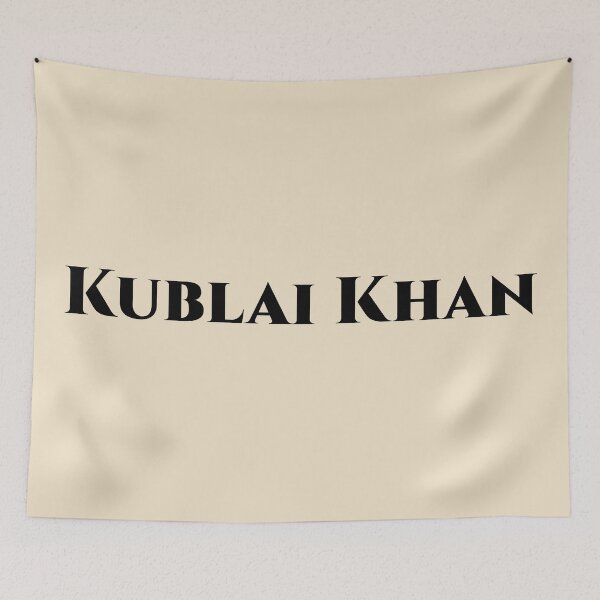 Item preview, "Kublai Khan" - Calligraphy Design Lettering designed and sold by Urban-Lettering.