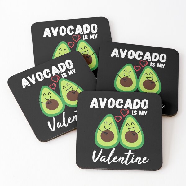 Item preview, Avocado is my Valentine- Cute cuddling Avocados designed and sold by MyTrendStore.