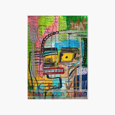 The Feed Art Board Print