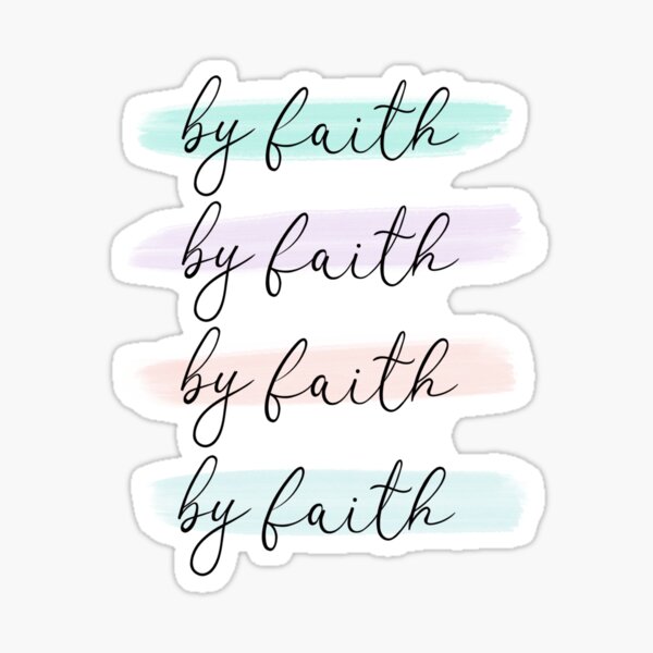 Item preview, By Faith designed and sold by Stick With Sophie.