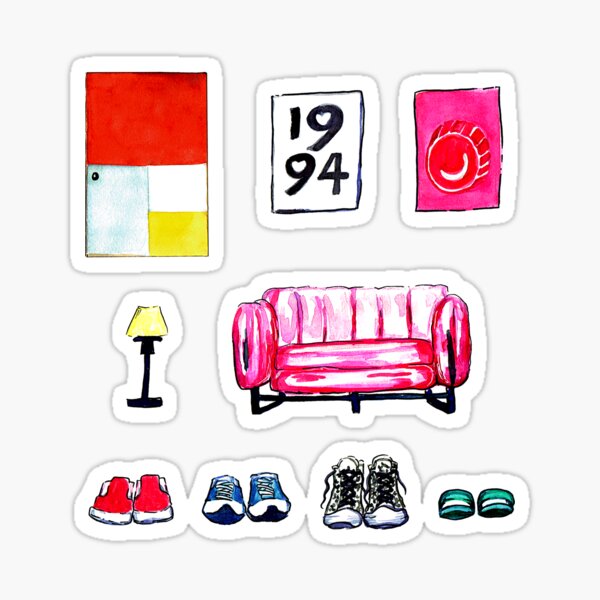 BTS JHope Room BE Concept Photo Sticker