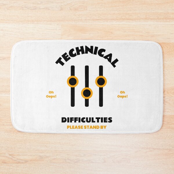 Item preview, Technical Difficulties Please Stand By (Yellow) designed and sold by DanLopesMerch.