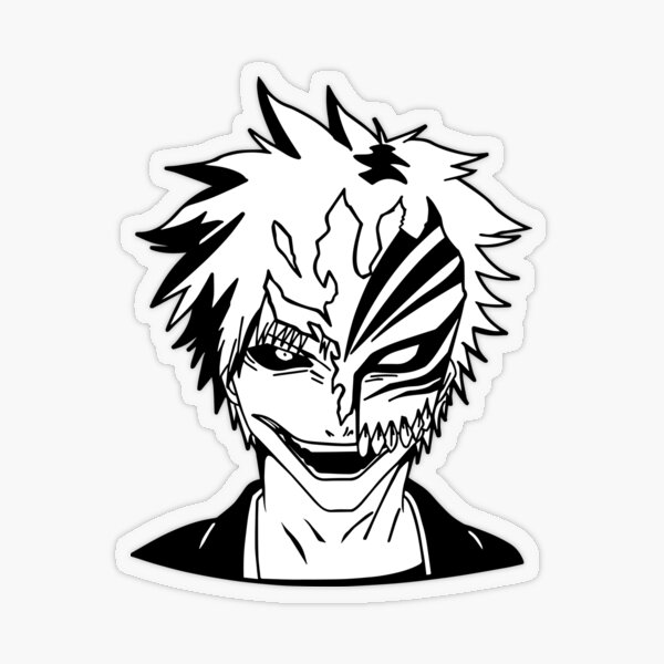 Ichigo Bankai Stickers Car Window Stickers Laptop Stickers 