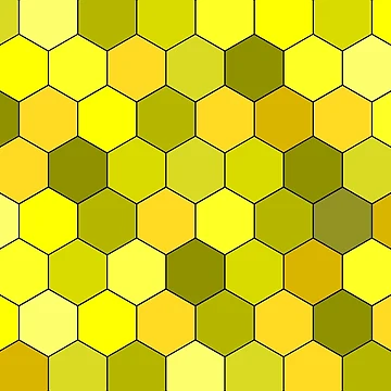 Artwork thumbnail, Hexagon Pattern by MagicSpread