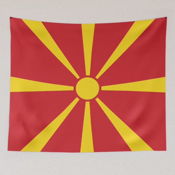Item preview, Macedonia flag  designed and sold by flagshop.