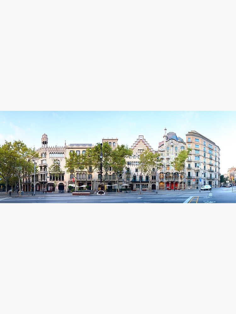 Casa Batllo  Passeig de Gracia - PANORAMASTREETLINE