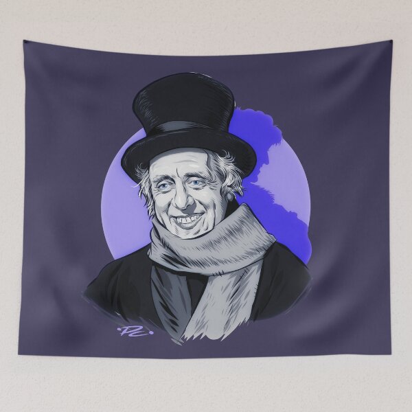 Item preview, Alistair Sim - An illustration by Paul Cemmick designed and sold by TIGERDAVER.