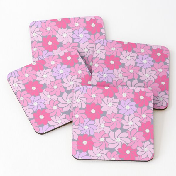 Item preview, Shades of Pink pretty flowers  designed and sold by Diane Hunter Art.