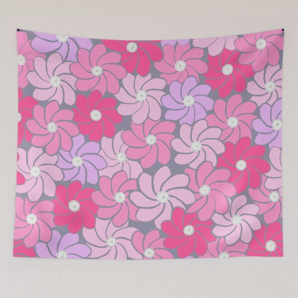 Item preview, Shades of Pink pretty flowers  designed and sold by Diane Hunter Art.