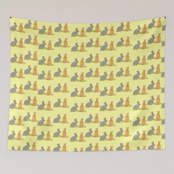 Item preview, Cute Bunnies designed and sold by art-patterns.