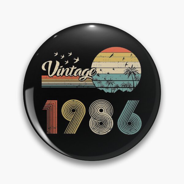 Item preview, Vintage 1986, Born in 1986 Birthday Retro Design,35th Birthday Gift, 35 Years Old designed and sold by MN-Shop0123.