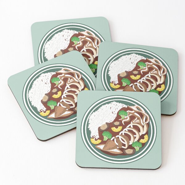 Item preview, Japanese Grilled Seafood Squid Curry Rice designed and sold by Alicia Chee.