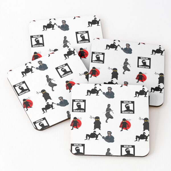 Artikelvorschau, Ninja Designs, Lustiger Ninja, Suriken, Ninja Star Multipack entworfen und verkauft von Click-Like.