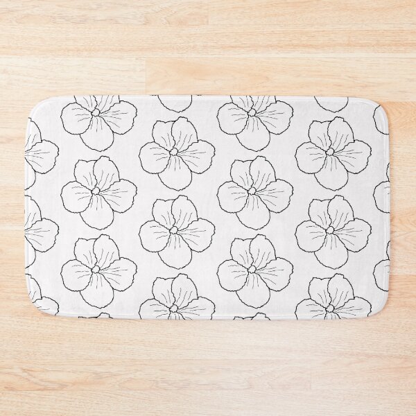 Item preview, Black Patterned Flower designed and sold by artisky.