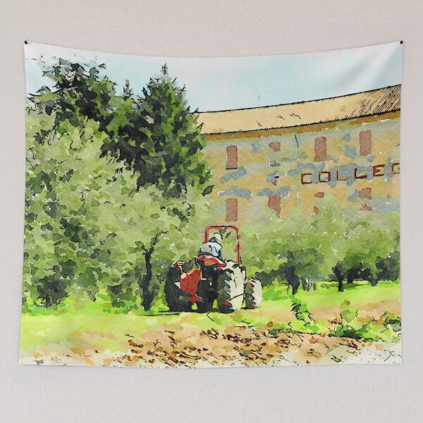 Item preview, Hortus Conclusus: red tractor designed and sold by Giuseppe Cocco.