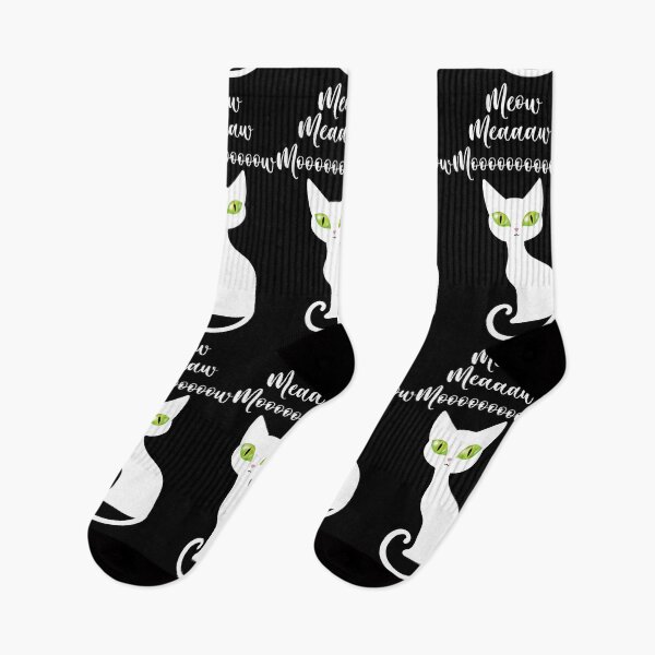 Item preview, meow cat cute cat sound lovely designed and sold by itsarti.