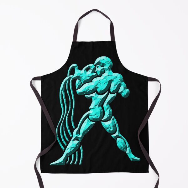 Item preview, Turquoise Water Bearer Zodiac Star Sign Aquarius designed and sold by URSparklingShop.