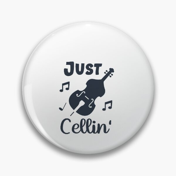 Item preview, Just Cellin' / Just Cellin' Shirt / Cello Player Gift Idea / Funny Cello T-Shirt / Cello Instrument Shirt / Orchestra Cellist Saying designed and sold by Rita Style.