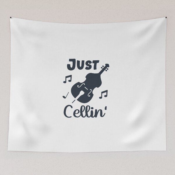 Item preview, Just Cellin' / Just Cellin' Shirt / Cello Player Gift Idea / Funny Cello T-Shirt / Cello Instrument Shirt / Orchestra Cellist Saying designed and sold by Rita Style.