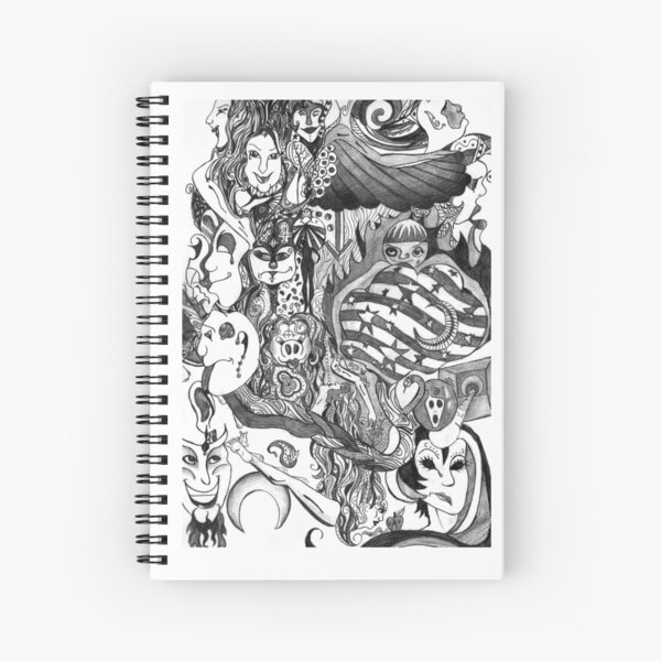Mixed Up Spiral Notebook