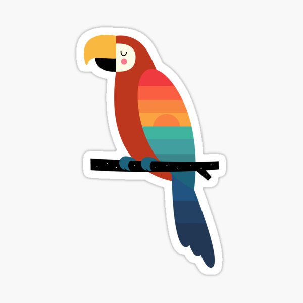 Item preview, Sunset Parrot designed and sold by AndyWestface.