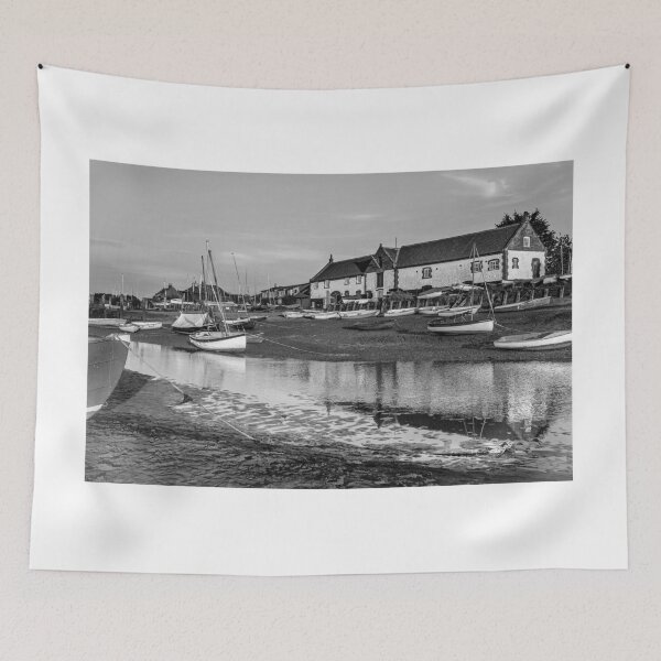 Item preview, Burnham Overy Staithe Black and White designed and sold by Jim Key.