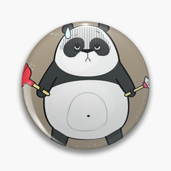 Item preview, Panda With Sink Drain Cleaner designed and sold by JaimyE.