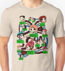 Scott pilgrim relationships Unisex T-Shirt