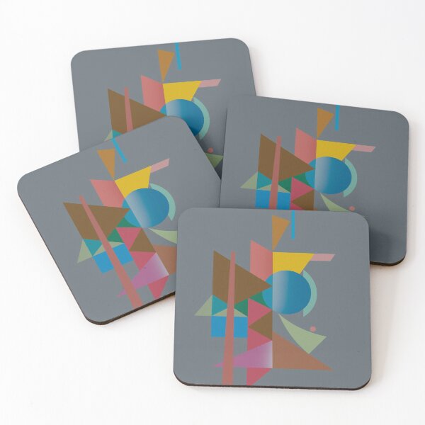 Item preview, Abstract composition - on dark grey designed and sold by korasi.