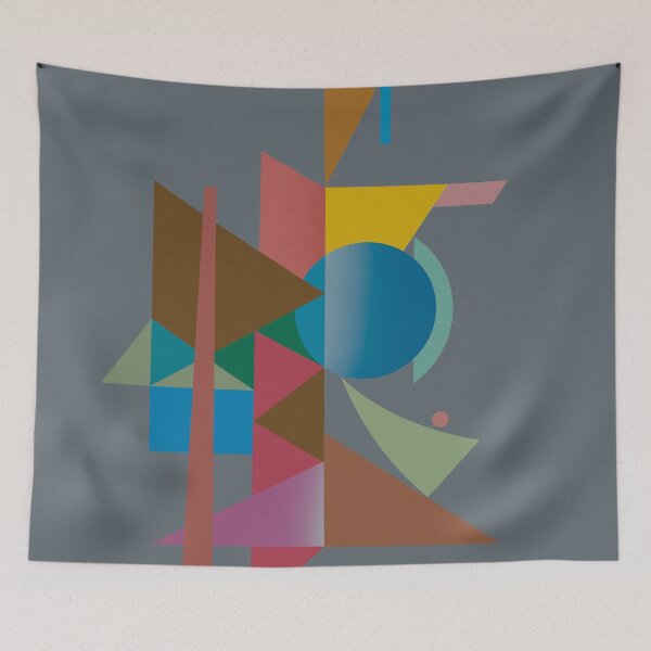 Item preview, Abstract composition - on dark grey designed and sold by korasi.