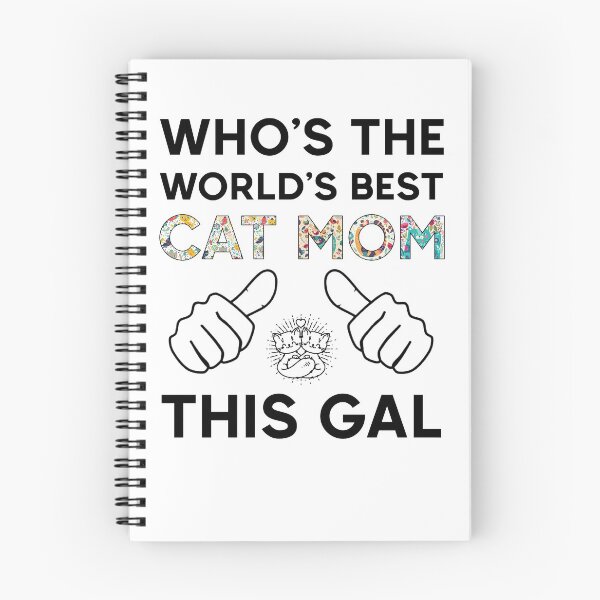 Item preview, World's Best Cat Mom - Best Funny Gift for Cat Lovers designed and sold by NDTStore.