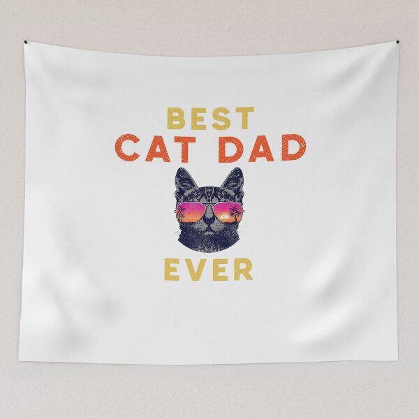 Item preview, Best Cat Dad Ever T-Shirt Cat Daddy Gift designed and sold by NDTStore.