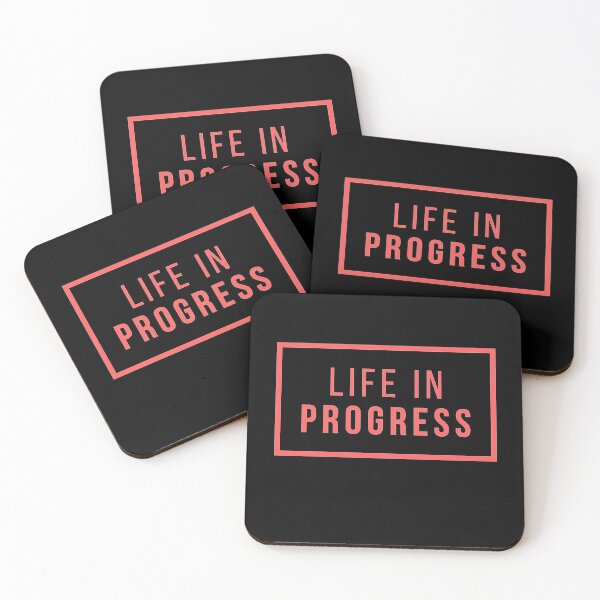 Item preview, Life in progress t-shirt | Life t-shirt | t-shirt for 2021 designed and sold by ChopshopTEXT.