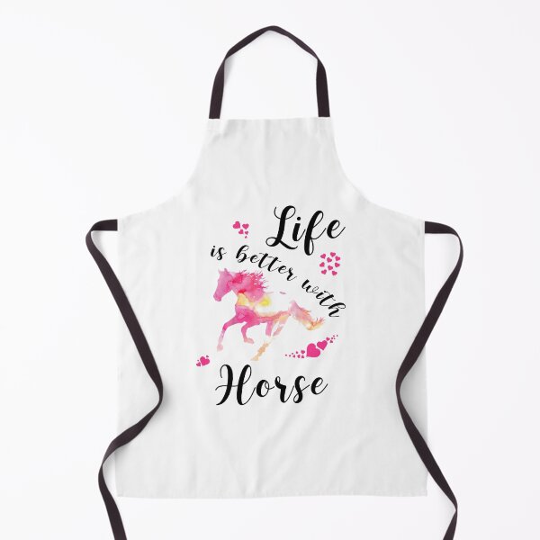 Item preview, Womens Life Is Better With Horse - Funny Best Gift Idea For Girl Horse Lover Birthday designed and sold by NDTStore.