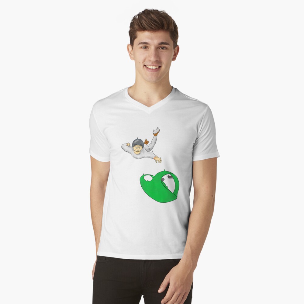 Item preview, V-Neck T-Shirt designed and sold by bydood.